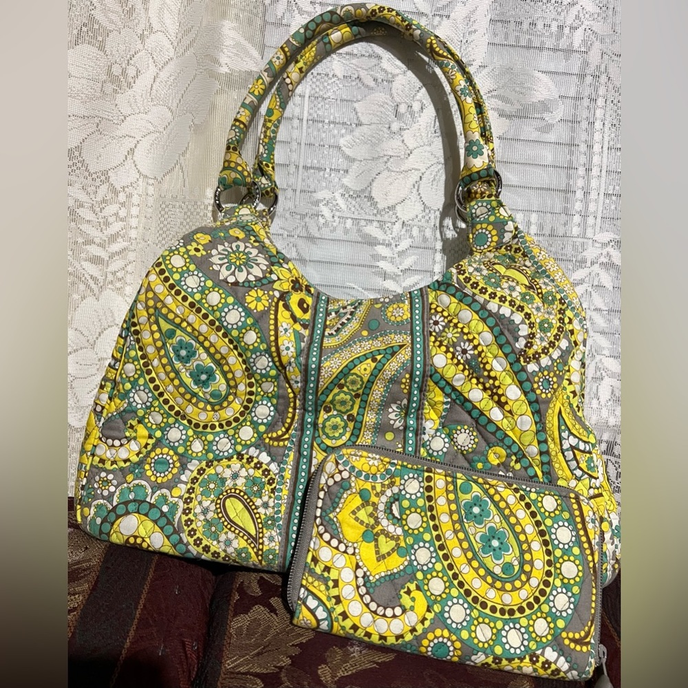 Vera Bradley Cotton bag with wallet